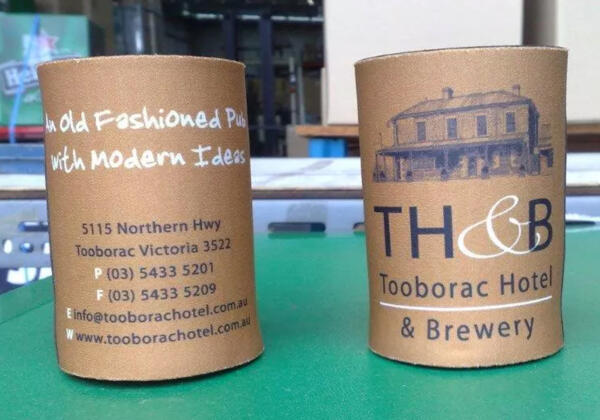 Custom promotional stubby holders in Geelong